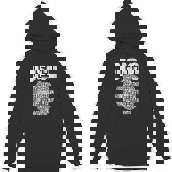 Disco Music Ball ファンク ソウル 音楽愛好家 レトロ 70年代 80年代 コスチューム Hoodie - Kawaiitshirt