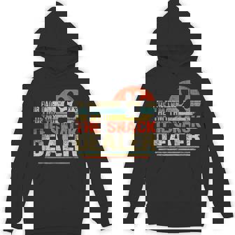 Dog Fathers Day Fur Dad The Man The Myth The Snack Dealer Hoodie | Mazezy
