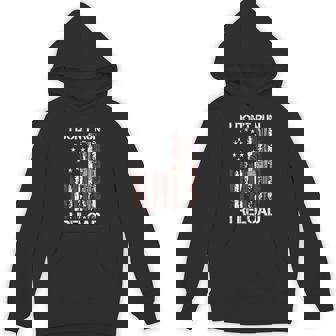 I Don't Run I Reload Gun Flag On Back Hoodie | Mazezy
