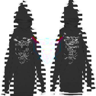 Dripping Baseball Catcher Mask Baseball Fan Street Style Hoodie - Thegiftio UK
