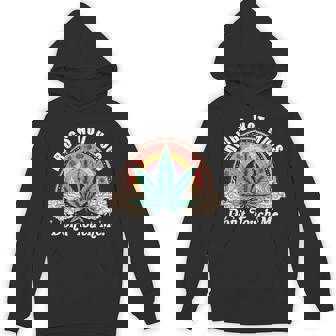 Drug Not Hugs Don't Touch Me Weed Cannabis 420 Pot Leaf Hoodie - Thegiftio UK