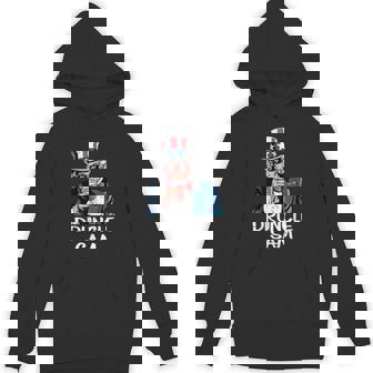 Druncle Same Uncle Sam Beer Drinking Usa 4Th Of July Hoodie - Thegiftio