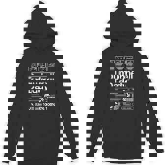 Dumbbell Daddy And Dad Gym Workout Father Hoodie | Mazezy