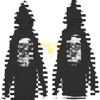 Eagle Sunglasses Graphic Hoodie - Monsterry