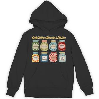 Early Childhood Education Is My Jam Early Childhood Educator Hoodie - Thegiftio UK