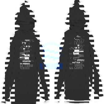 El Salvador Independence Day Independencia Salvadoran Flag Hoodie - Monsterry
