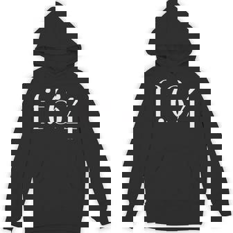 F64 太字 オフセンター 書体 パーカー - Kawaiitshirt