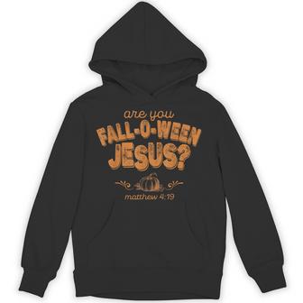 Are You Fall-O-Ween Jesus Hoodie - Thegiftio UK