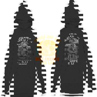 Father And Son Best Friends For Life Papa Bear Retro Sunset Hoodie - Monsterry