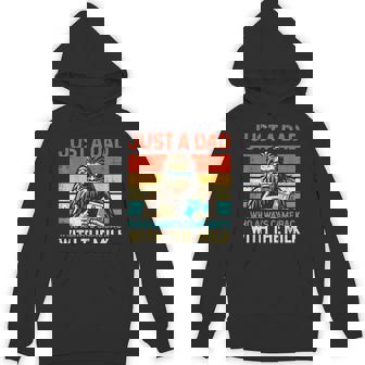 Fathers Day Bigfoot Dad Came Back Milk Sasquatch Daddy Papa Hoodie - Monsterry