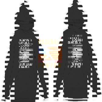 My Favorite Baseball Player Calls Me Pawpaw Father Day Hoodie - Monsterry