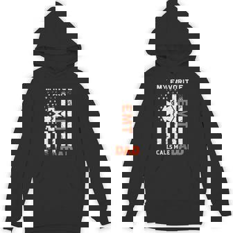 My Favorite Emt Calls Me Dad Usa Flag Father's Day Hoodie - Monsterry