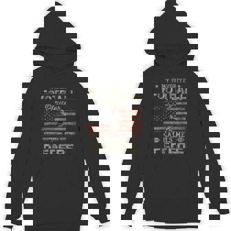 My Favorite Football Player Calls Me Pepere Father's Day Hoodie - Monsterry