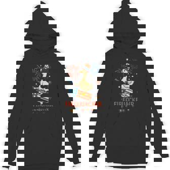 Fire Quacker Meme Goose Fireworks America 4Th Of July Hoodie - Thegiftio UK