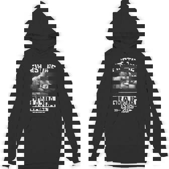 First Time Grandpa 2025 Fist Bump New Grandpa Father's Day Hoodie | Mazezy