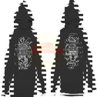 First Time Grandpa 2025 For Grandfather To Be Hoodie - Thegiftio