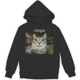 I Forgor Cat Hoodie - Thegiftio UK
