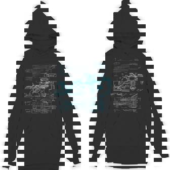 Formul Racing Car Silhouette Mechanic Car Guys Hoodie | Mazezy