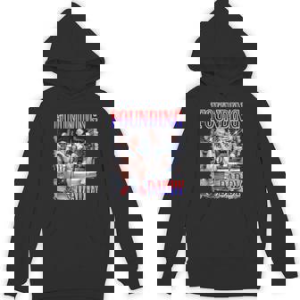 Founding Daddy 4Th Of July George-Washington American Flag Hoodie | Mazezy