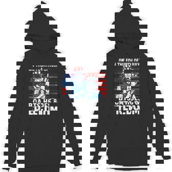 On The Fourth Of July Boats Hoes & Freedom Hoodie | Mazezy