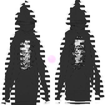 Frankenstein Monster Bubble Gum Vintage Halloween Hoodie - Thegiftio