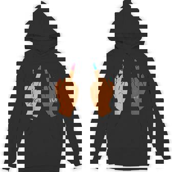 Fuck Ice Middle Fingers Protect Immigrants Anti Ice Hoodie | Mazezy