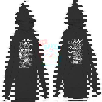 4Th Of July Red White And Baked Weed Smoking Cannabis Hoodie - Thegiftio