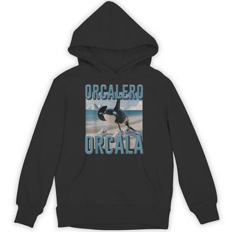Ai Generated Monster Trendy Orcalero Orcala Orca Hoodie - Thegiftio