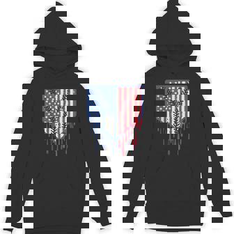 Baseball Drip Boys Ice Cream Patriotic American Flag Hoodie - Thegiftio UK