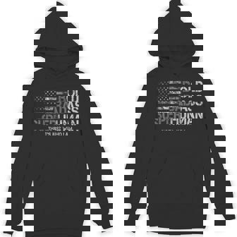 Bold Badass Superhuman Fathers Day Gag Grandpa Hoodie - Thegiftio