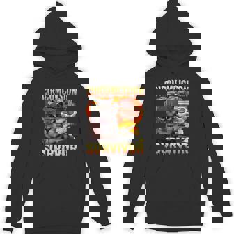 Circumcision Survivor Cat Oddly Specific Cat Meme Hoodie - Monsterry