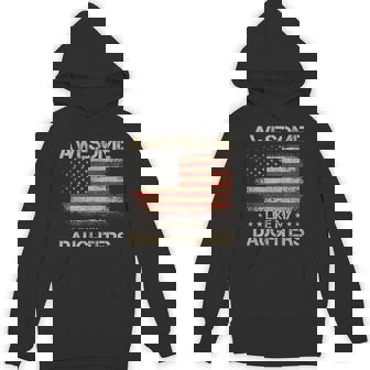 Dad From Daughter Awesome Like My Daughters Hoodie - Monsterry