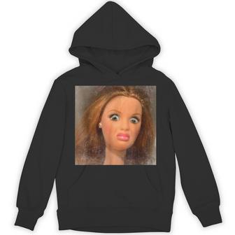 Disgusting Doll Face Meme Hoodie - Thegiftio UK