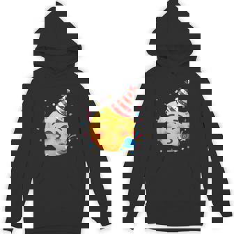 Emoticon Party Smiling Face Partying Birthday Hoodie - Thegiftio