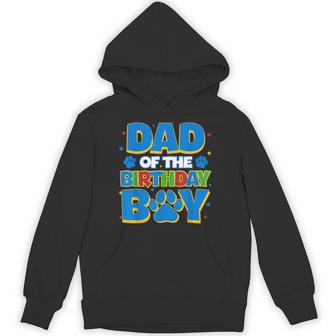 Family Matching Party Dad Of The Birthday Boy Hoodie - Thegiftio UK