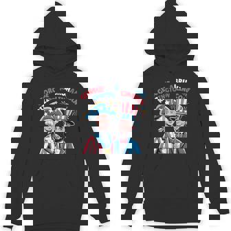 Fourth Of July George Rizzington Abruham Lincoln Slang Hoodie | Mazezy