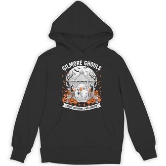 Gilmore Ghouls Where You Haunt I Will Follow Halloween Hoodie - Thegiftio UK