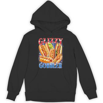 Glizzy Gobbler Meme Hilarious Hot Dog Glizzy Lovers Hoodie - Thegiftio UK
