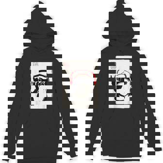 Grumpy Frog Rock Music Band Kawaii Sumi-E Japanese Hoodie | Mazezy