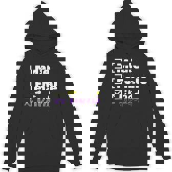 Lgbt プライド ノンバイナリー フラッグ ノンバイナリー Hoodie - Kawaiitshirt