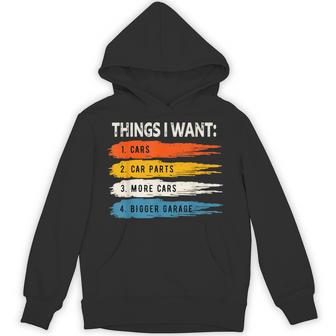 Mechanic Repair Things I Want Cars Hoodie - Thegiftio UK