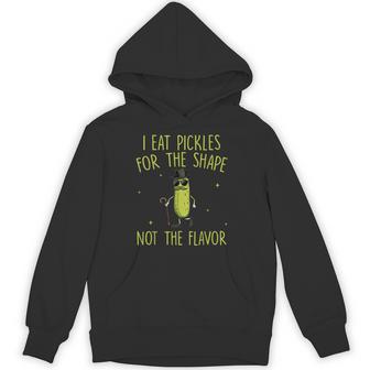 Pickle I Eat Pickles For The Shape Inappropriate Meme Hoodie - Monsterry