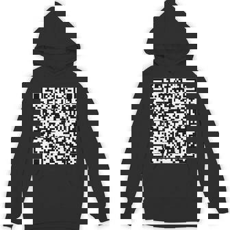 Qr Scan Code President Trump 4547 Trump Dancing Code Hoodie - Thegiftio