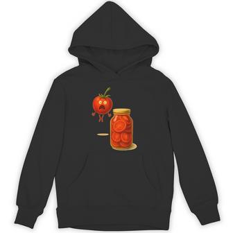 Tomato Surprise A Jar Of Sliced Tomatoes Hoodie - Thegiftio UK
