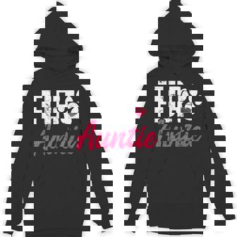 Fur Auntie Breed Paws Dogs Paw Print Puppy Pup Top Dog Breed Black Small Hoodie - Thegiftio