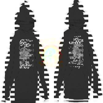 Gay The Pray Away Retro Gay Frog Lgbtq Pride Hoodie - Thegiftio UK