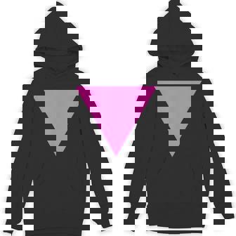 Gay Pride Upside Down Pink Triangle パーカー - Kawaiitshirt