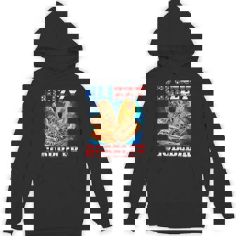 Glizzy Gobbler Hotdog 4Th Of July Bbq Patriotic Usa Hoodie - Thegiftio UK