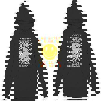 Goodbye Preschool Hello Kindergarten Last Day Of Preschool Hoodie | Mazezy