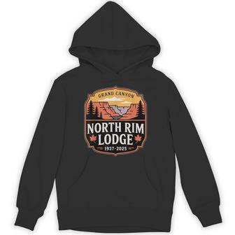 Grand Canyon North Rim Lodge 1937–2025 Tribute Hoodie - Thegiftio UK